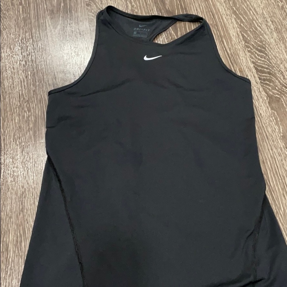 Black Nike Dri-Fit Workout Tank